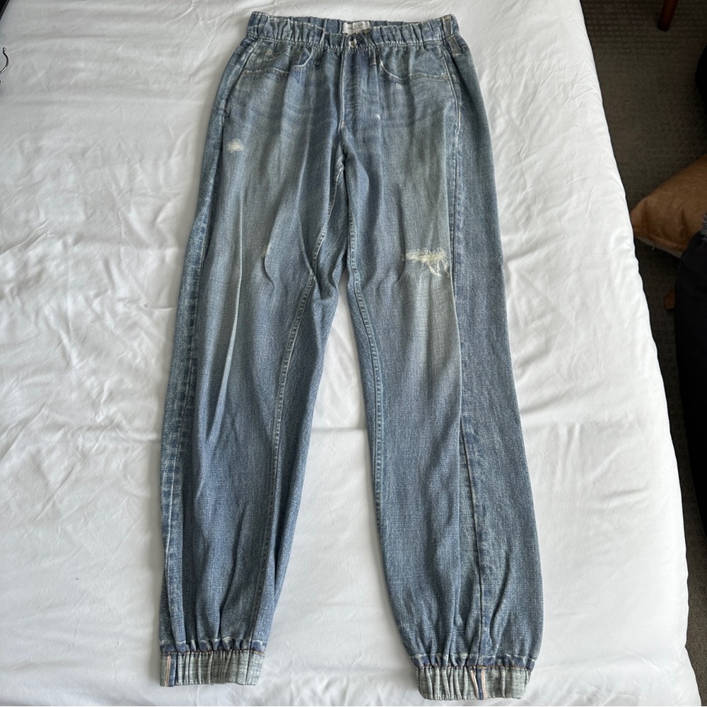 Rag and Bone Miramar Denim Print Joggers